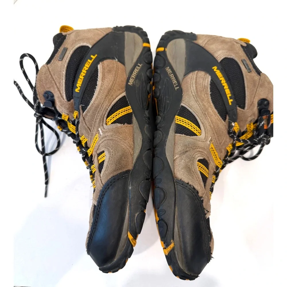 Merrell Yokota Trail Mid Waterproof Gunsmoke Suede Moab 2 MidTop Hiking Boots 12
